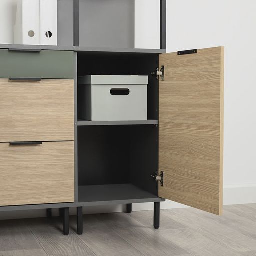 Стеллаж «Марвэл 16.426», серый